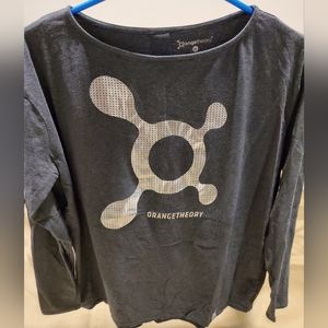 OrangeTheory Ultra Soft Long Sleeve Grey Shirt